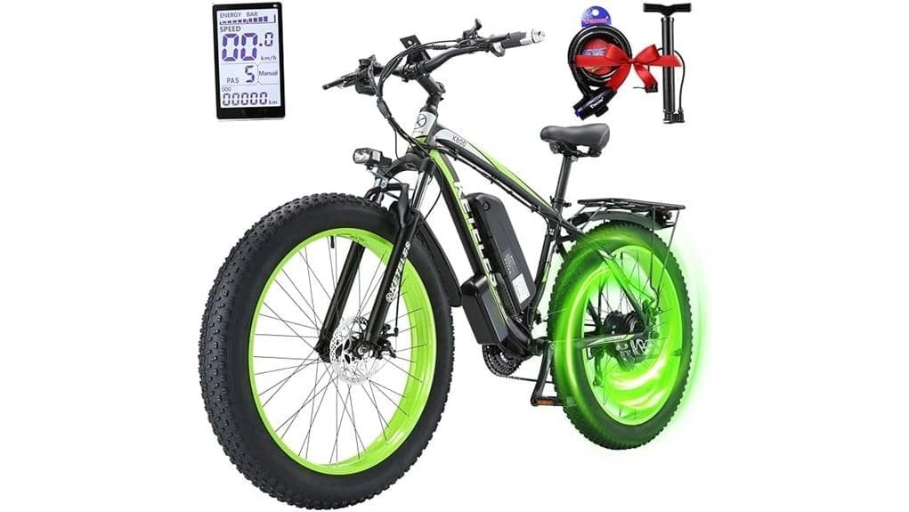 2000w front suspension electric bike