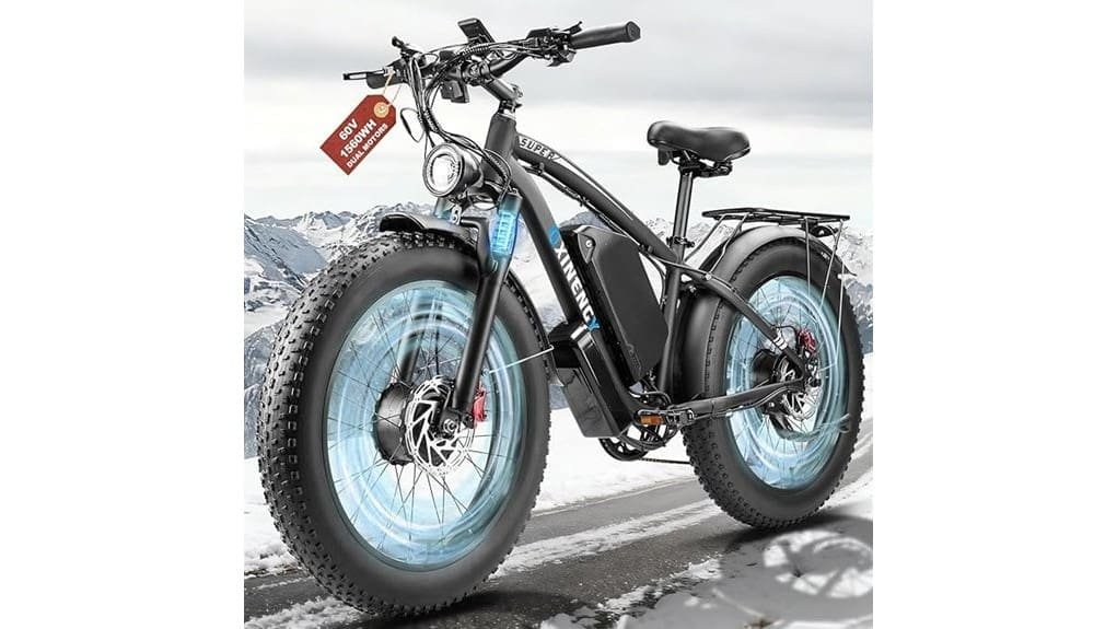 9000w dual motor adult ebike