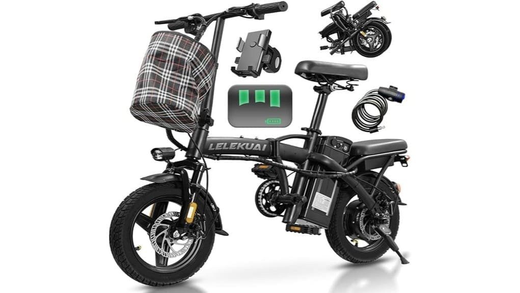 affordable foldable commuter e bike