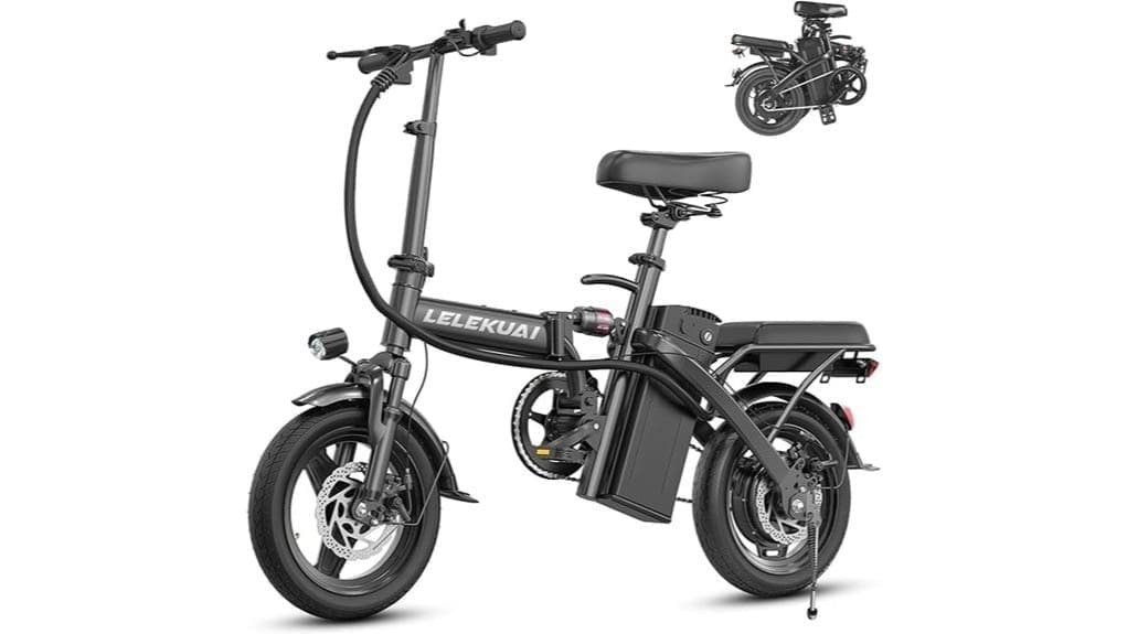affordable small folding electric bike
