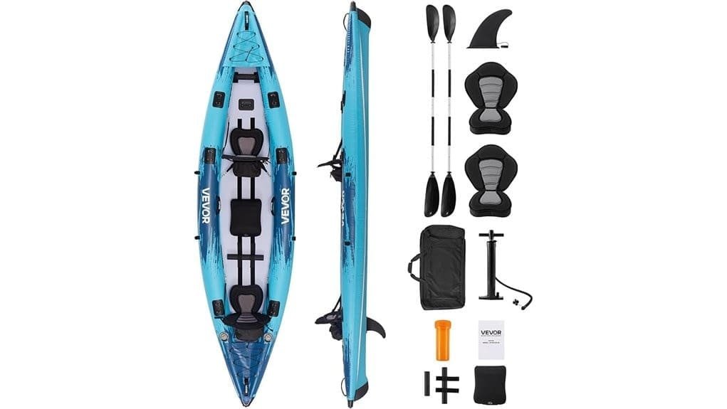 affordable two person inflatable kayak