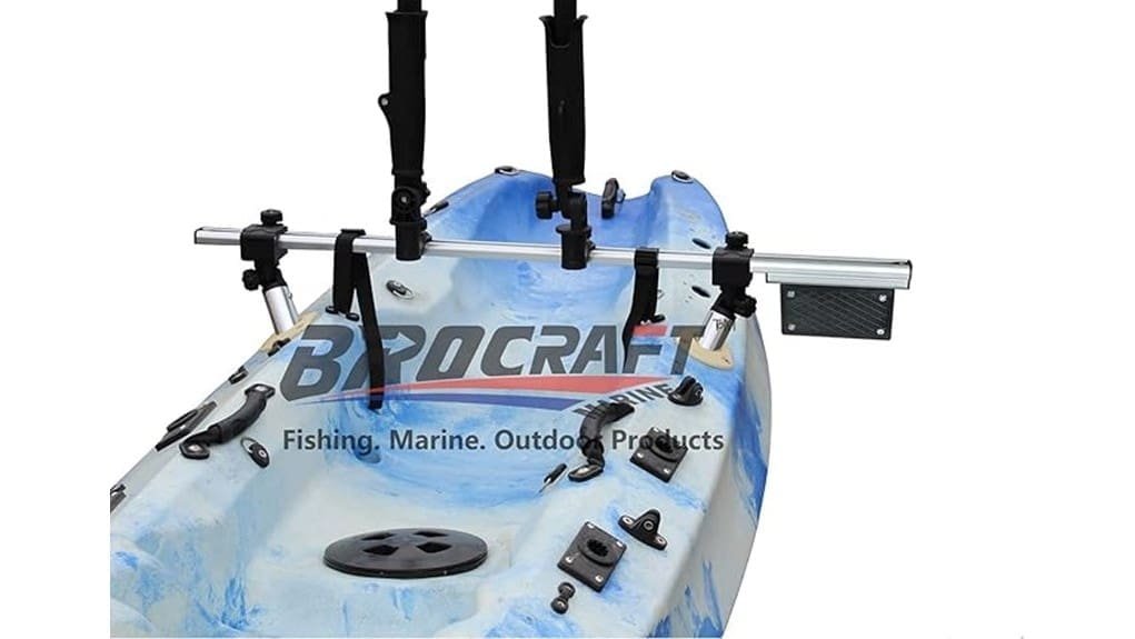 brocraft kayak trolling mount