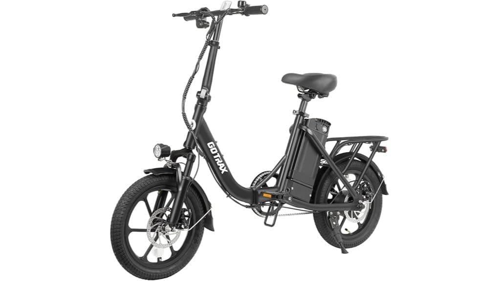 compact 16 folding e bike