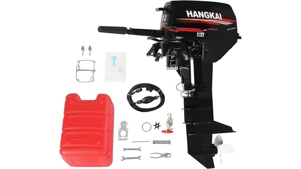 hangkai 12hp two stroke outboard
