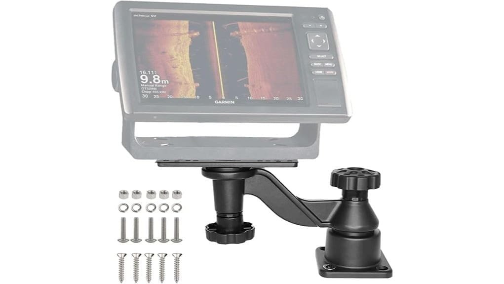 heavy duty swing arm fishfinder