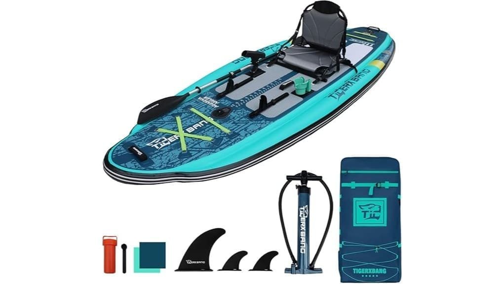 inflatable 11 foot fishing kayak