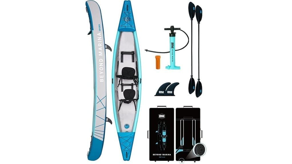 inflatable multi person kayak review
