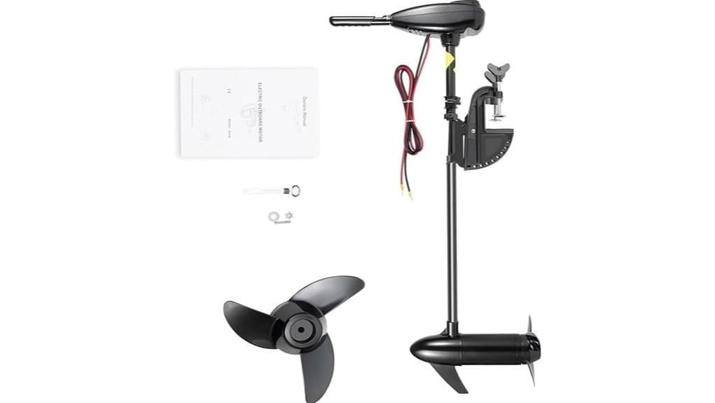 lightweight 55lb transom trolling