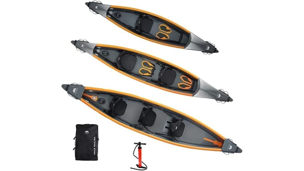 lightweight inflatable distance kayak