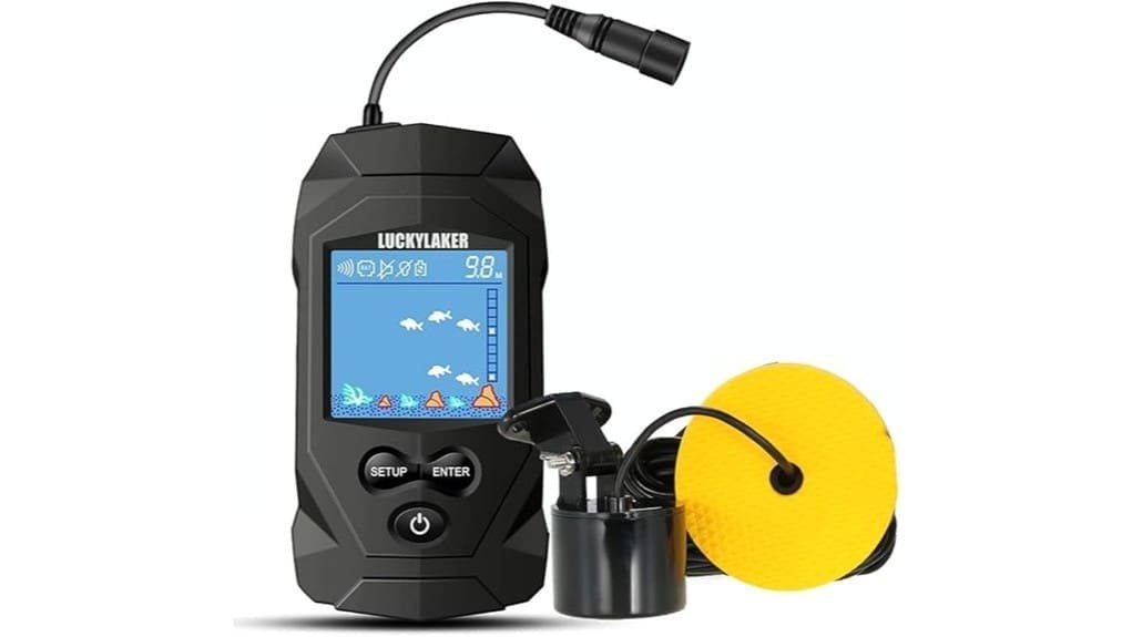 portable sonar fish finder