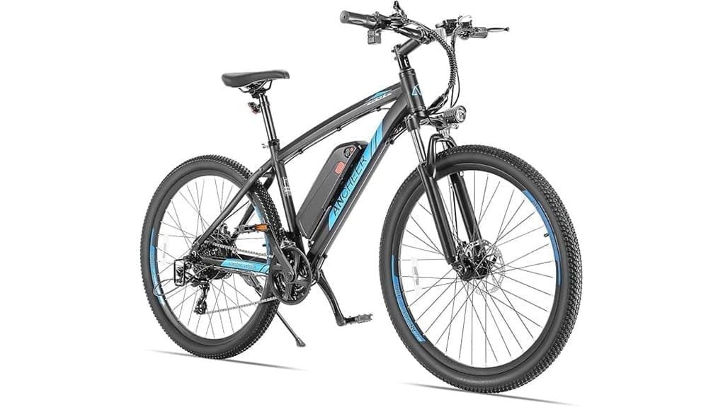 powerful 750w electric mountain bike