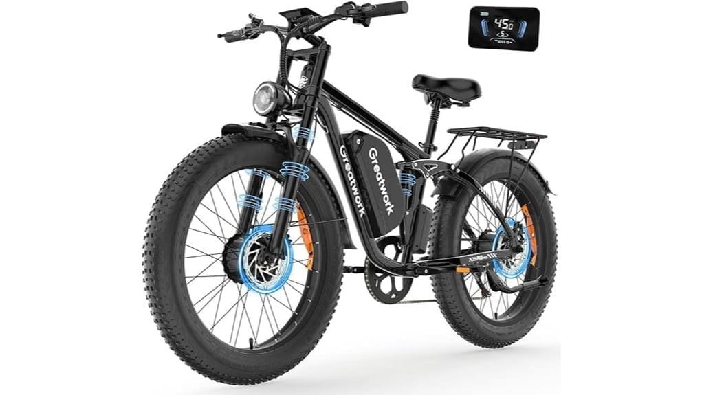 powerful dual motor e bike