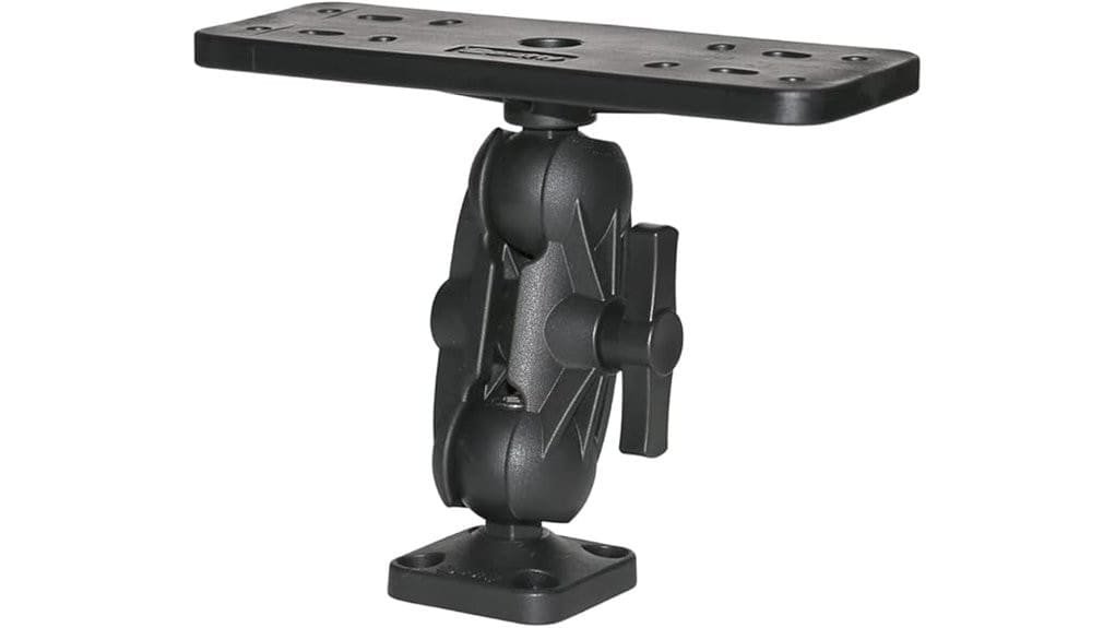 scotty 0163 fish finder mounting