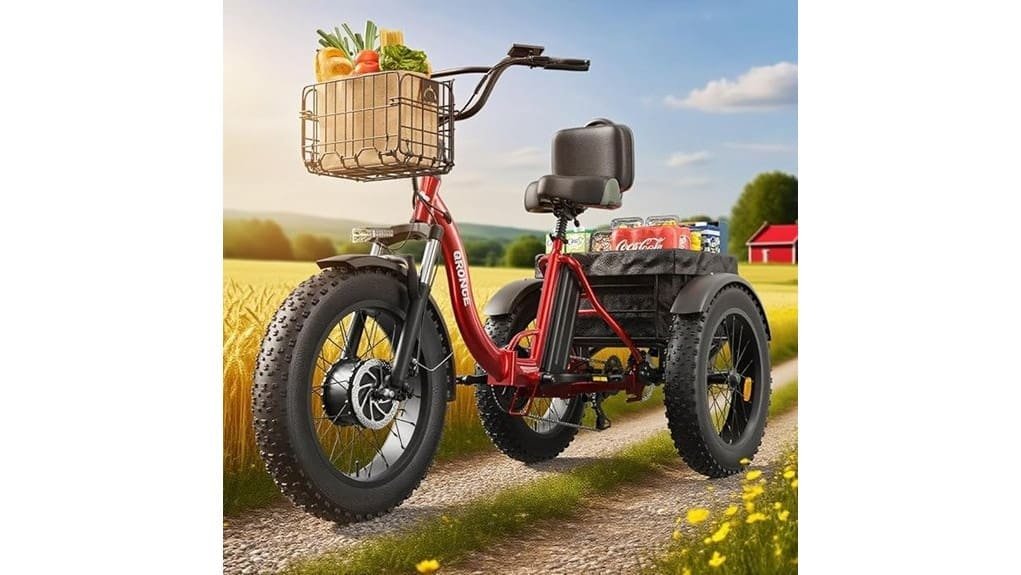 three wheeled lava electric trike