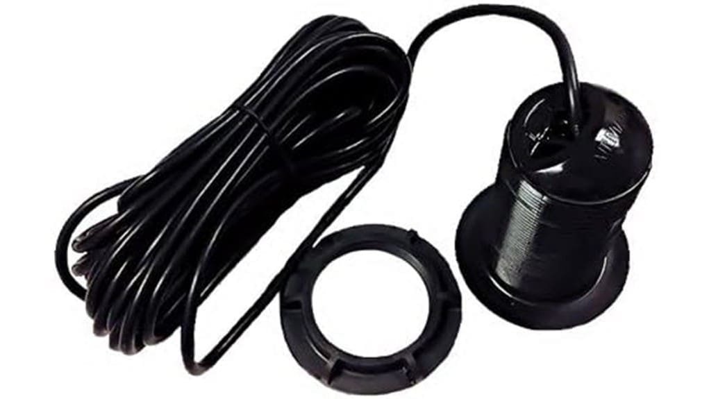 universal 200khz thru hull transducer