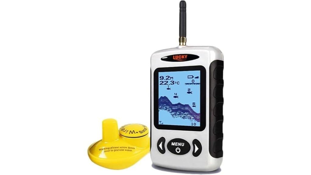 wireless handheld sonar fishfinder review