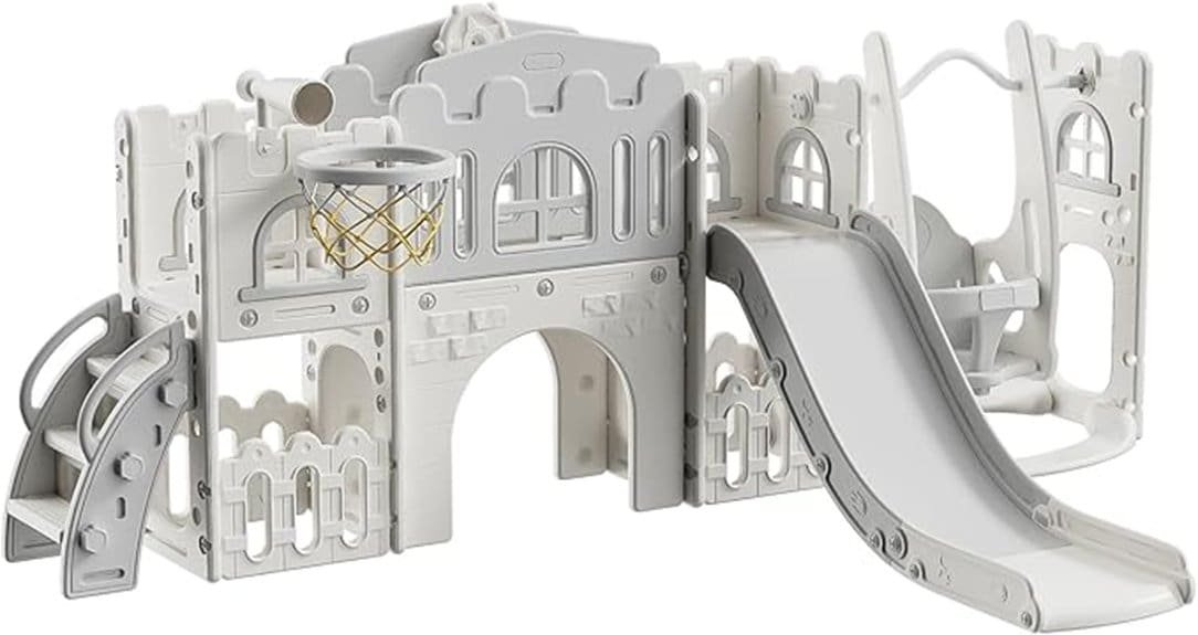 10 in 1 toddler slide system
