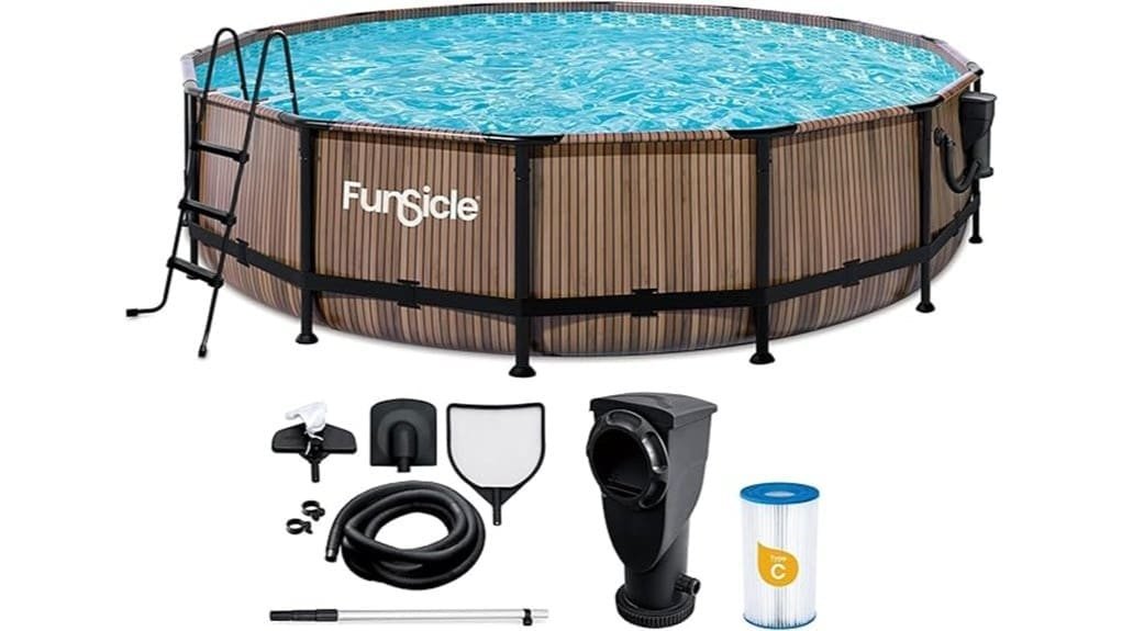 14ft x 42in round pool