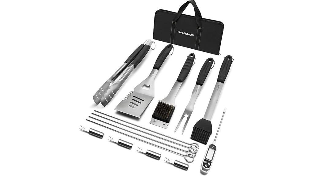 15 piece haushof grilling set