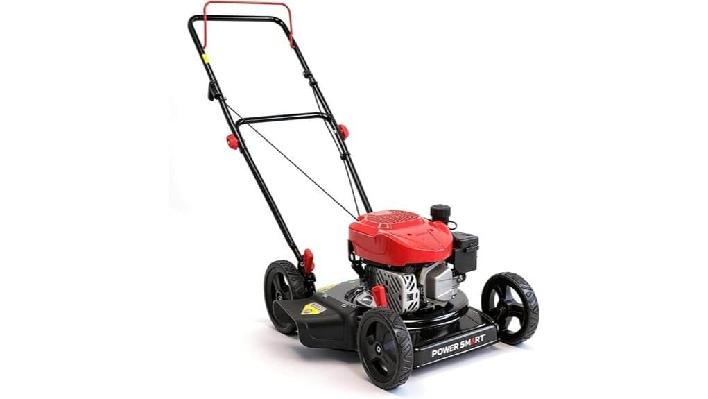 18 inch gas mower review