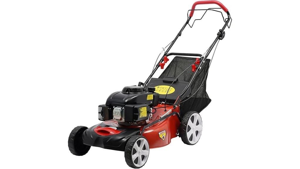 20 inch self propelled mower