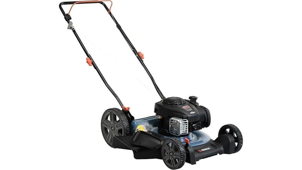 21 inch gas push mower