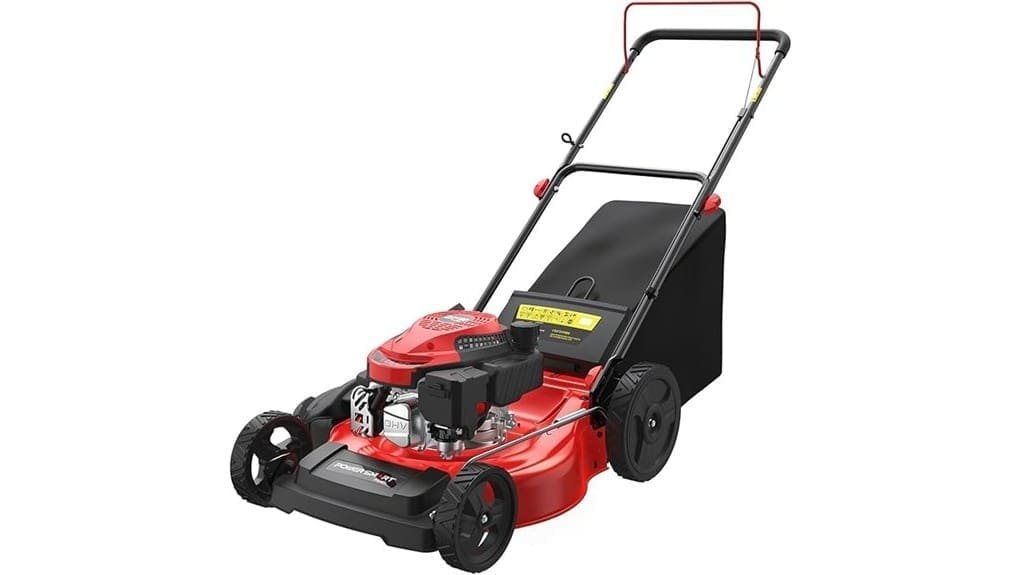 21 inch gas self propelled mower