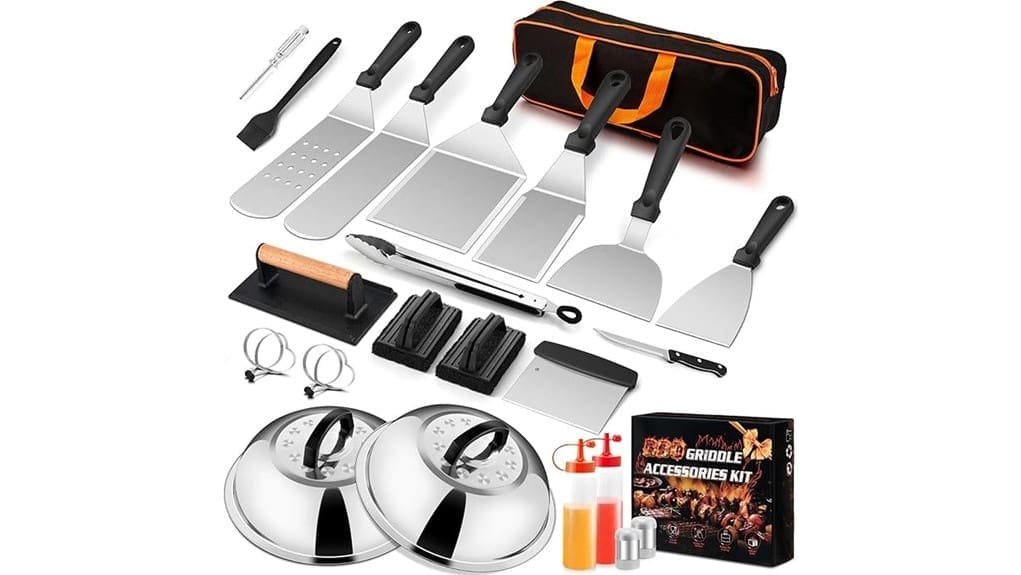 25 piece blackstone griddle accessories