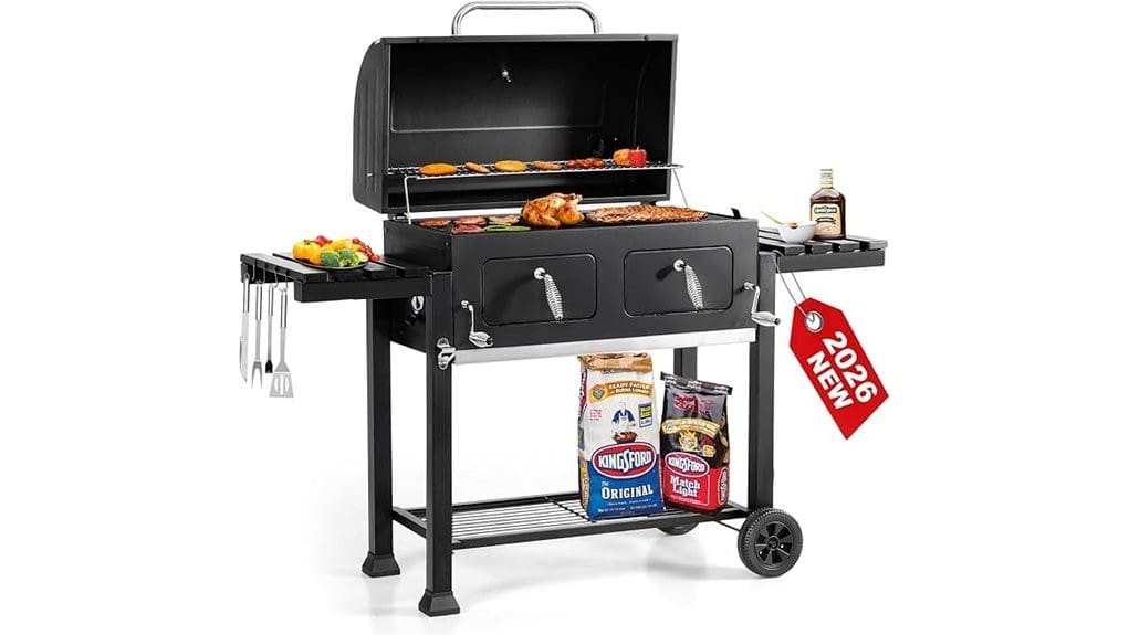 34 inch charcoal grill review
