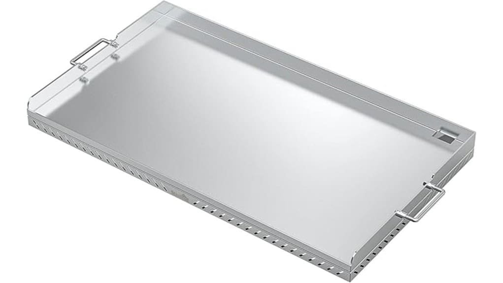 36 inch stainless steel griddle