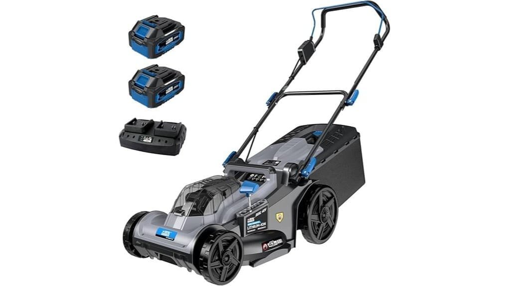 40v 17 inch electric mower