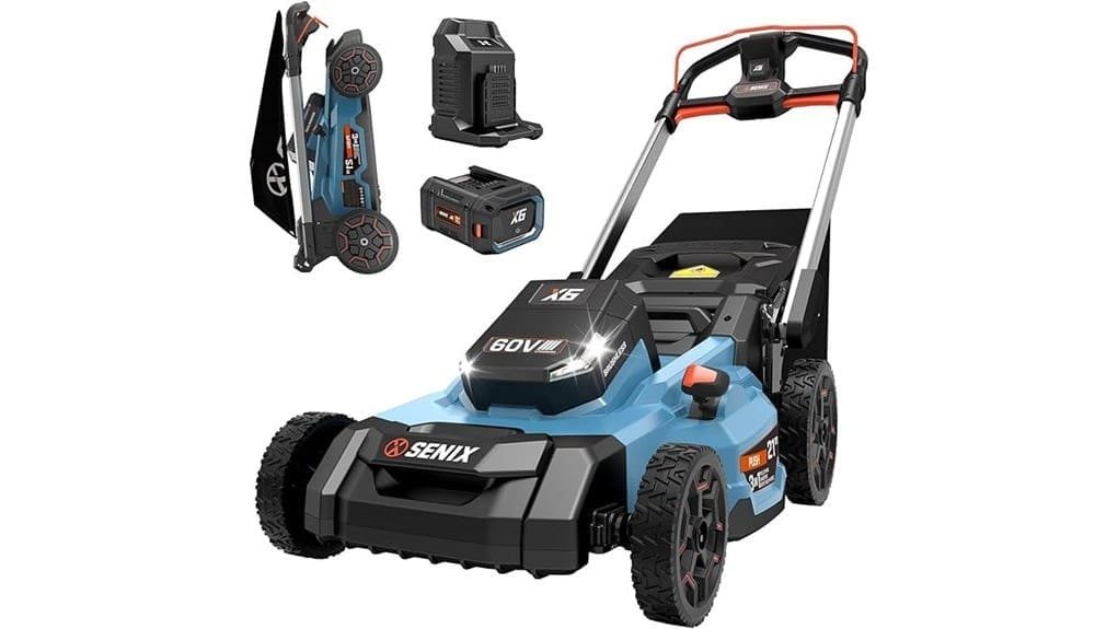 60v 21 inch cordless mower
