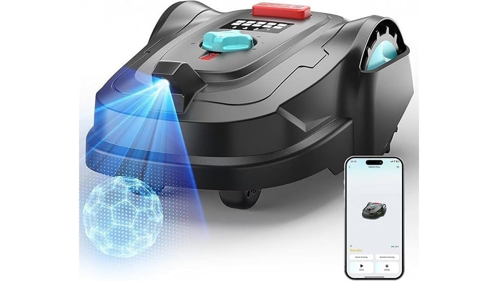 advanced robotic lawn mower
