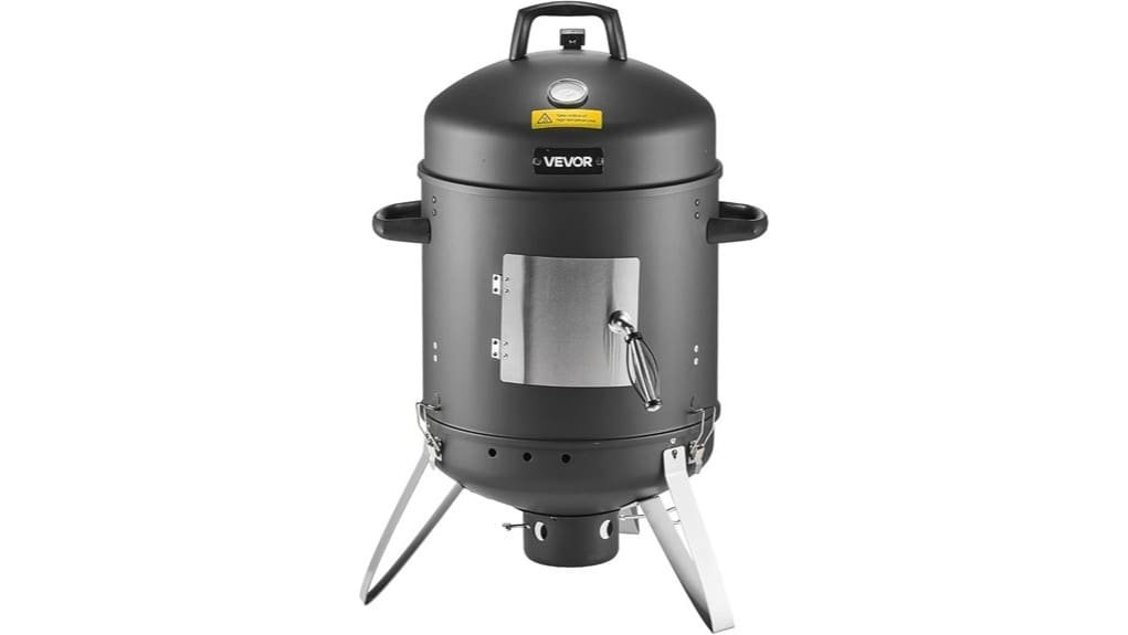 affordable 16 vertical charcoal smoker
