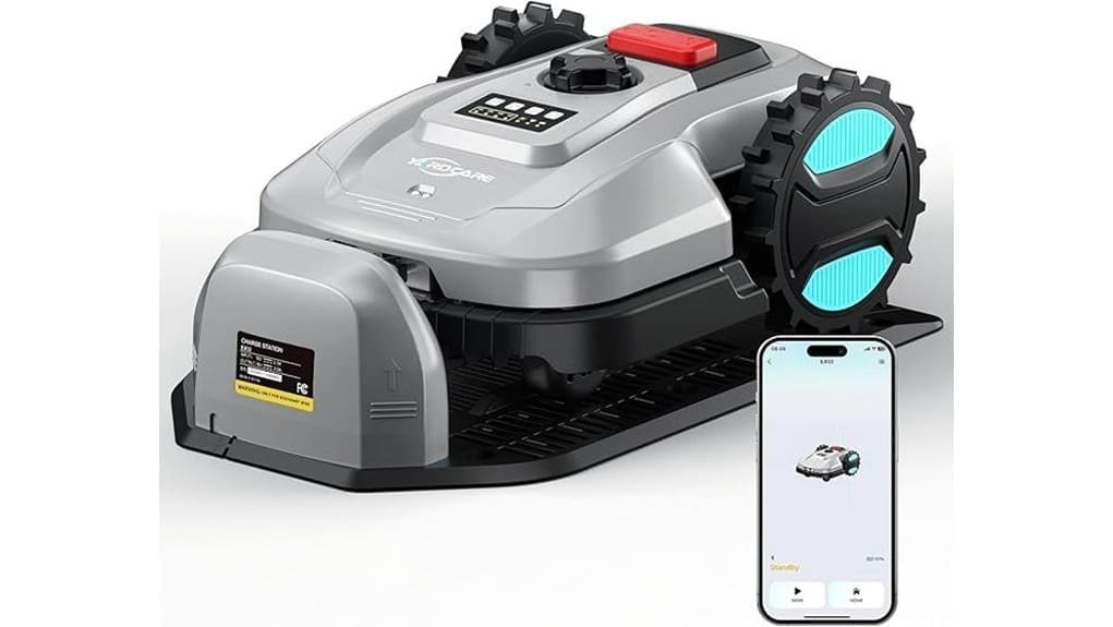 ai powered quiet yard maintenance