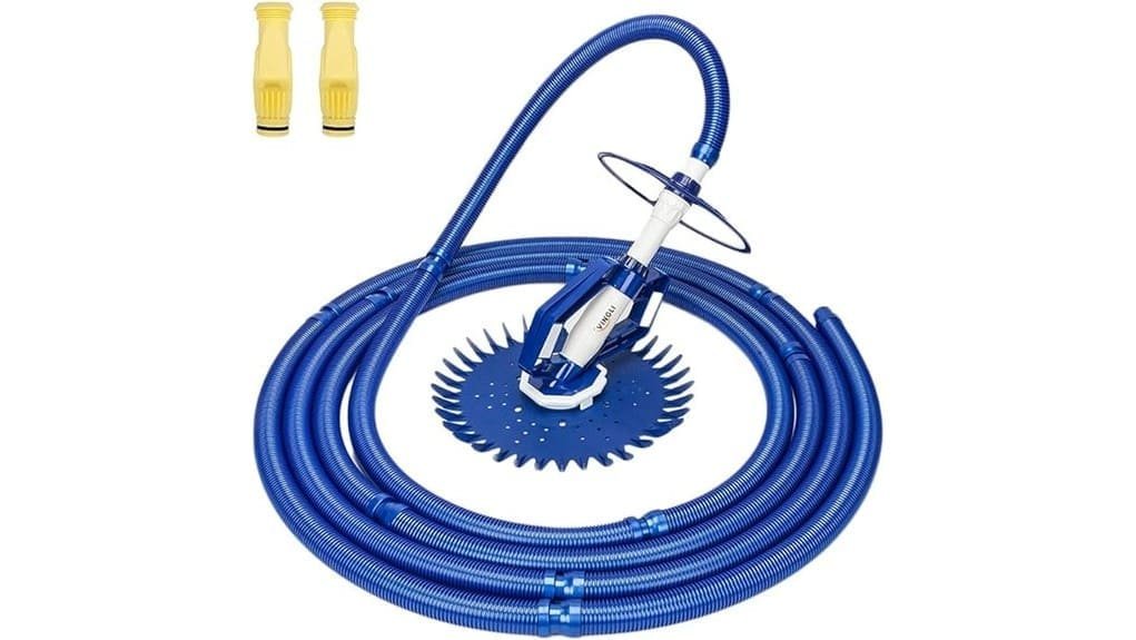automatic pool vacuum sweeper