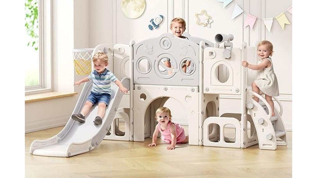 babytronic 8 in 1 toddler slide