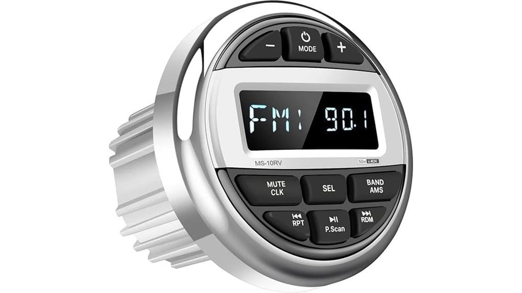bluetooth marine radio receiver