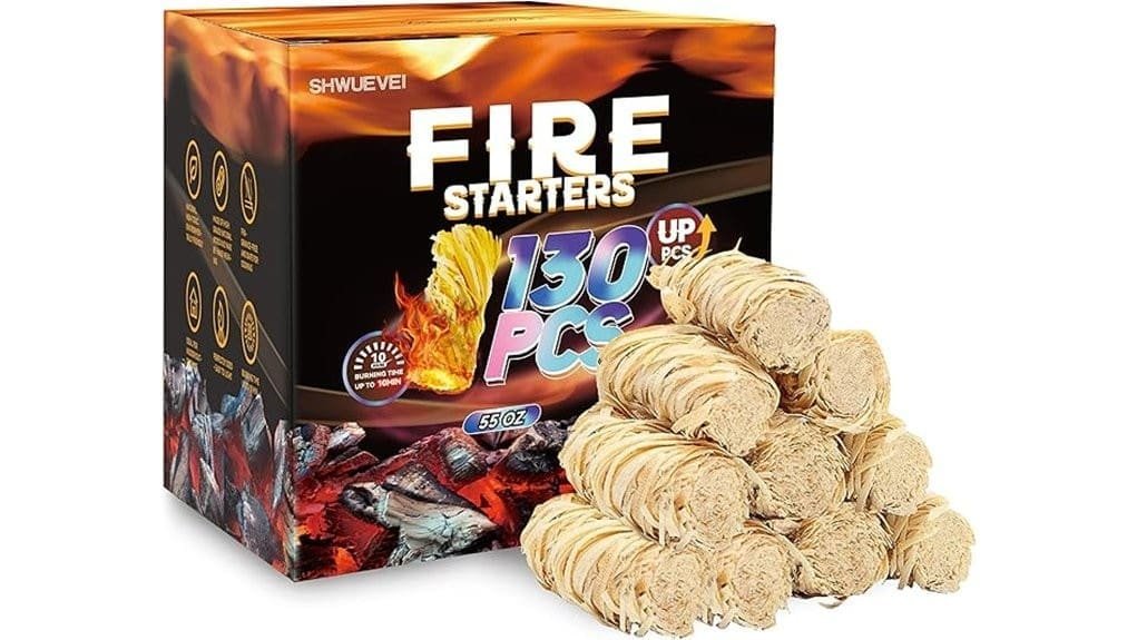 compact 130 piece fire starting kit