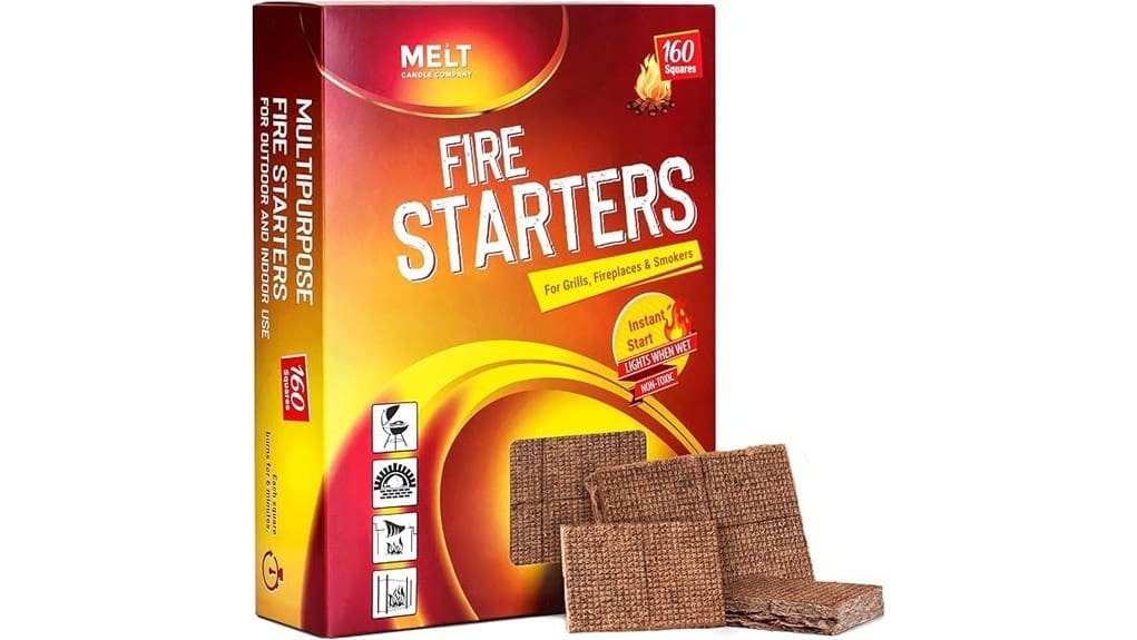 compact 160 piece fire starters
