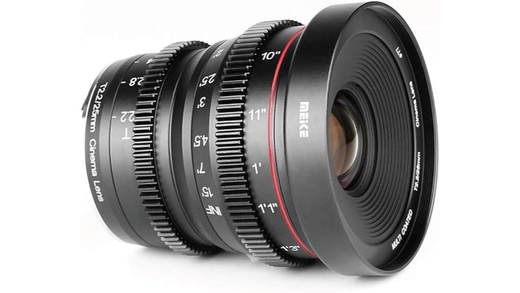 compact 25mm t2 2 cinema lens