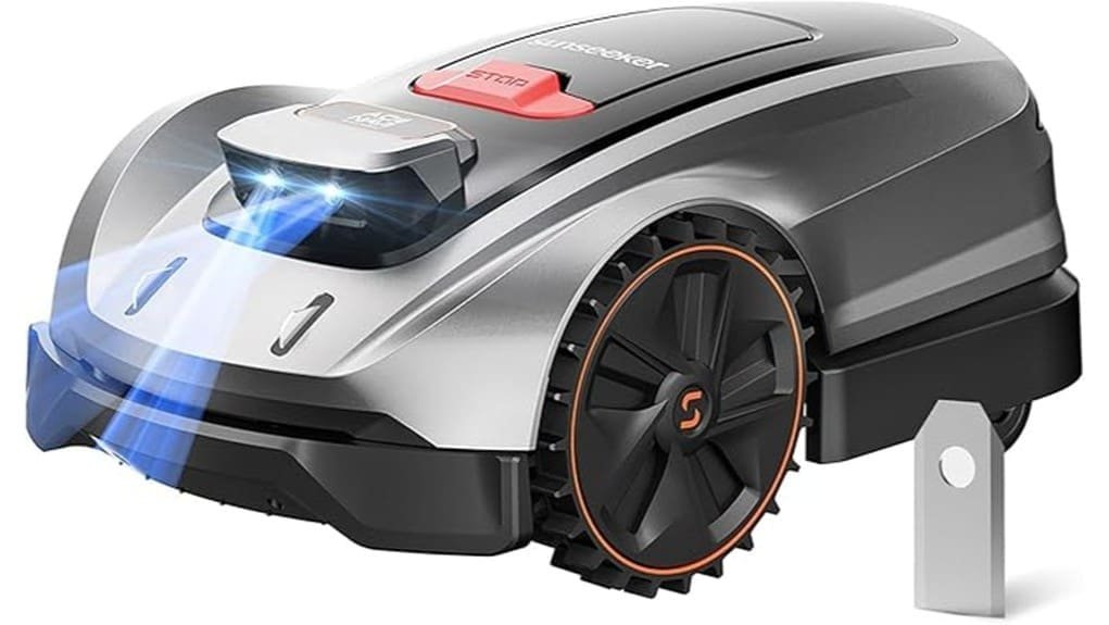 compact advanced robotic mower