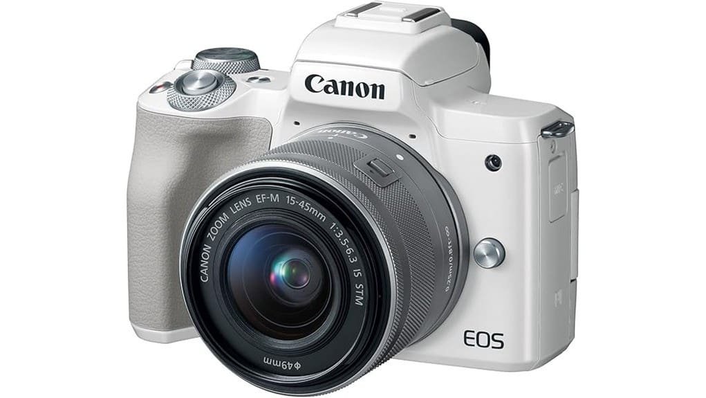 compact canon m50 vlogging kit