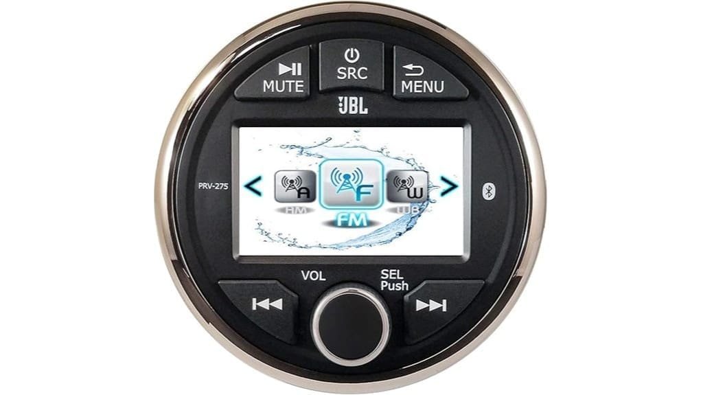 compact car audio gauge style