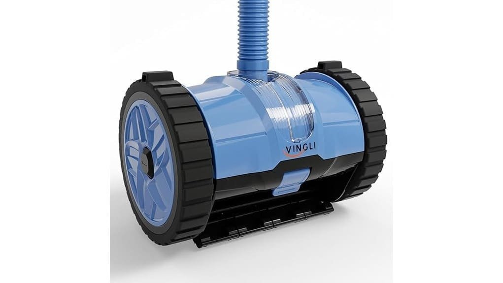 compact efficient pool vacuum