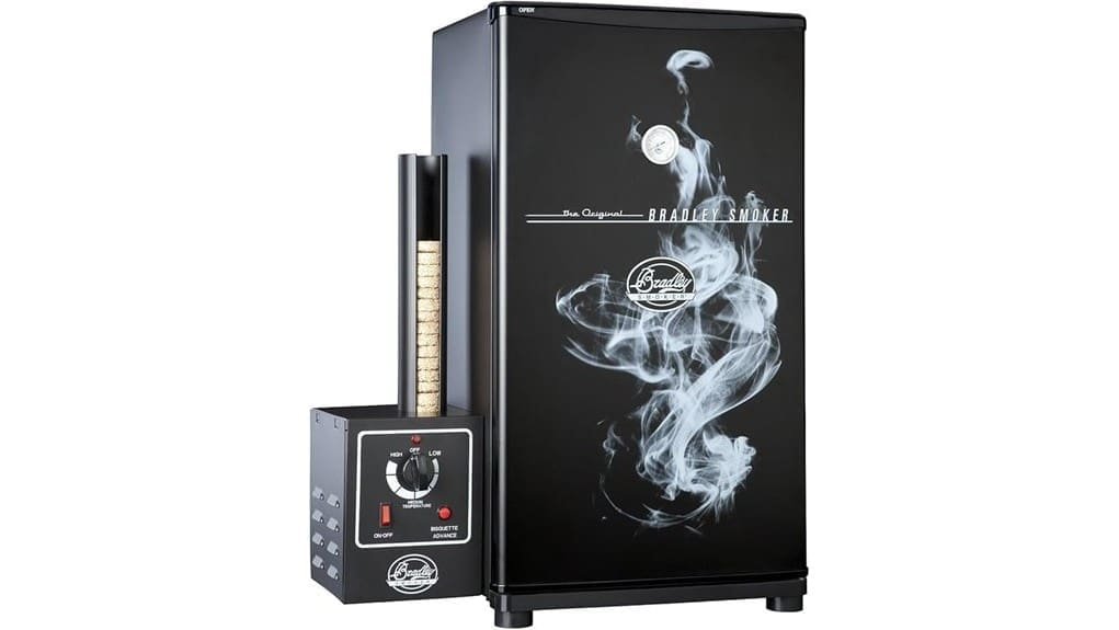 compact electric pellet smoker