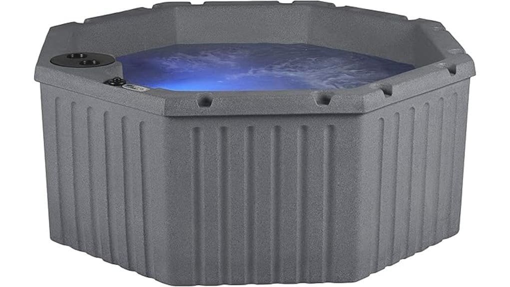 compact high performance portable spa