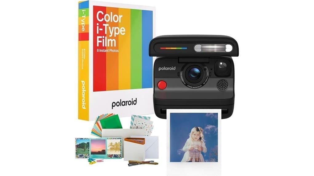 compact instant camera bundle
