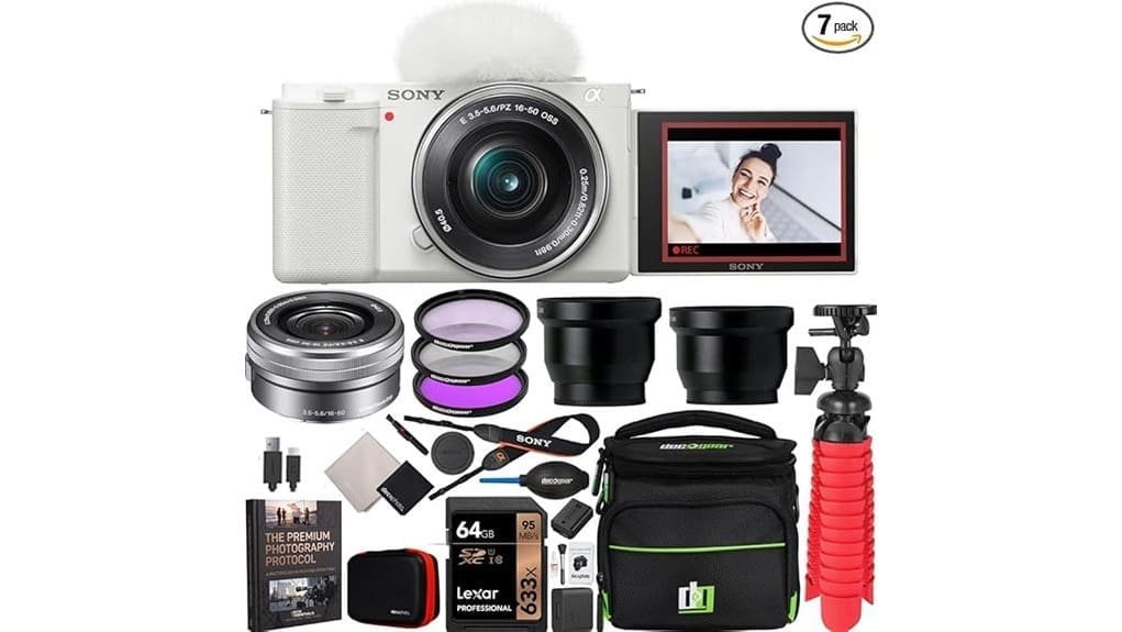 compact mirrorless vlogging bundle