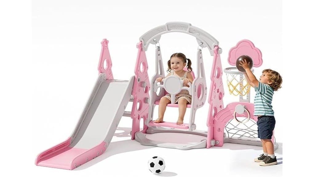 compact multifunctional toddler playground set